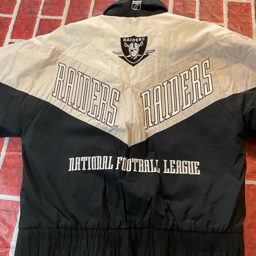 Raiders Black and Beige Jacket - Picture 5 of 7